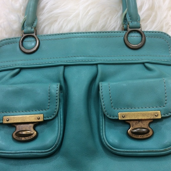 Marc Jacobs Tiffany Blue Satchel Purse - Picture 2 of 7